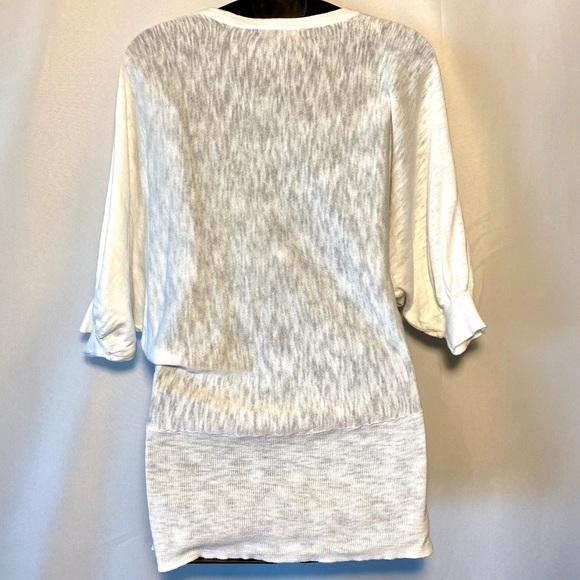 LOGIX Cotton 100% White Cardigan front button blouse - Picture 6 of 8